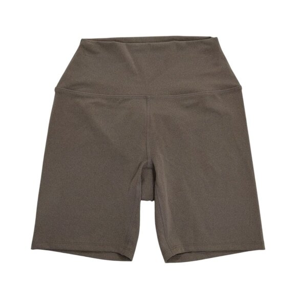 RBX Womens XS Brown High-Waisted Biker Shorts Comfortable Activewear. NWT. - Picture 1 of 6